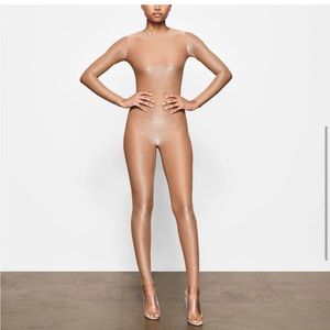 Skims XS Umber catsuit